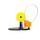 Жерлица ТРИ КИТА с прямой стойкой с кат. цв.жёлтый, фото 