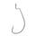 Крючок FLAGMAN Wide Range Worm Big Eye №2, 9 шт., фото 