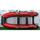Надувная лодка RiverBoats RB 370 НДНД Фальшборт (черно-красный), Цвет: черно-красный, фото 