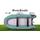 Надувная лодка RiverBoats RB 430 НДНД Фальшборт (серо-тиффани), Цвет.: серо-тиффани, фото 