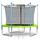 Батут Atlas Sport 183 см (6ft) с внутренней сеткой без лестницы GREEN, Цвет: зеленый, Диаметр батута: 183 см (6 ft), фото 