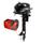 Лодочный мотор Hidea HD 5 FHS + Бак на 12 литров!, фото 