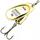 Блесна вращающаяся DAM FZ Executor Spinner #2 4g S Gold, фото 