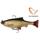 Приманка мягкая SAVAGE GEAR 3D Roach Pulsetail 10cm 17.5g S Rudd 2pcs, фото 