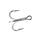Крючки тройные Vanfook Predator Treble 3X Strong DT-68S, Silver #1, Размер: 1, фото 