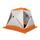 Зимняя палатка Лотос Куб 3 Классик А8 (Оранжевый), Цвет: оранжевый, Вместимость (чел): 3, фото 