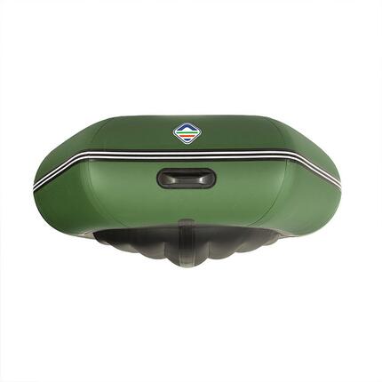 Лодка моторная килевая Румб 325 НДНД зелёный, фото , изображение 11