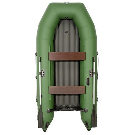Лодка моторная килевая Румб 325 НДНД зелёный, фото , изображение 7