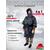 Пончо-Трансформер 4 в1  -20 (115х145) BAY EXCLUSIVE двусторонний черный, фото 