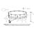 26742 Каркасный бассейн Intex Prism Frame Greywood 457 х 122 см, фильтр-насос, лестница, тент, подстилка, фото , изображение 4