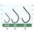 Крючок OWNER Pint Hook blue №10 12шт, Размер: №10, Количество: 12, фото , изображение 2
