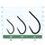 Крючок OWNER Carp Flyliner BL BC №4 6шт, Размер: №4, Количество: 6, фото , изображение 2