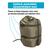 Спальный мешок одеяло с капюшоном ThermoProActive -20 (225x90) хаки, Цвет: хаки, Размер: 225x90, фото , изображение 4