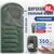 Спальный мешок RSP SLEEP 350 BIG зеленый, левая молния, фото 