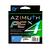 Шнур F-FISHING Azimuth PE X4 150м Dark Green 0,12мм 6,4кг/14lb, Расцветка: Dark Green, Диаметр лески: 0,12 мм, Размотка: 150 м, Разрывная нагрузка: 6,4 кг, фото 