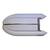 Надувная лодка Grouper 375W НДНД, серо-красный, Цвет: серо-красный, фото , изображение 4