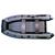 Надувная лодка RiverBoats RB 340 НДНД (черно-серый), фото 