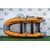 Надувная лодка RiverBoats RB 410 НДНД Фальшборт (серо-оранжевый), Цвет: серо-оранжевый, фото 