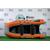 Надувная лодка РИБ RiverBoats RB 380 (серо-оранжевый), Цвет: серо-оранжевый, фото , изображение 3