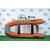 Надувная лодка РИБ RiverBoats RB 380 Встроенный рундук (серо-оранжевый), Цвет: серо-оранжевый, фото , изображение 2