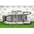 Надувная лодка RiverBoats RB 430 (Встроенный рундук) (транец S— 410 мм.), Цвет: черно-белый, фото , изображение 2