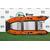 Надувная лодка RiverBoats RB  380 Встроенный рундук (NEW), Цвет: черно-оранжевый, фото , изображение 2