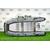Надувная лодка RiverBoats RB 430 (Встроенный рундук) (транец S— 410 мм.), Цвет: черно-серый, фото 