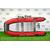 Надувная лодка RiverBoats RB 430 (Встроенный рундук) (транец L — 515 мм.), Цвет: черно-красный, фото , изображение 3
