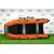 Надувная лодка RiverBoats RB 430 (Встроенный рундук) (транец S— 410 мм.), Цвет: черно-оранжевый, фото , изображение 2