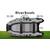 Надувная лодка RiverBoats RB 410 НДНД (серо-красный), Цвет.: серо-красный, Материал: баллоны 1100 гр/м2; дно 1300 гр/м2, фото , изображение 20