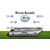 Надувная лодка RiverBoats RB 410 Киль с фальшбортом (черно-оранжевый), Цвет.: черно-оранжевый, фото , изображение 2