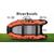 Надувная лодка RiverBoats RB 410 НДНД (черно-тиффани), Цвет.: черно-тиффани, Материал: баллоны 1100 гр/м2; дно 1300 гр/м2, фото , изображение 14