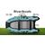 Надувная лодка RiverBoats RB 430 НДНД (черно-тиффани), Цвет.: черно-тиффани, фото 