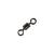 Вертлюг RUZZA Rolling Swivel Black №7 , фото 