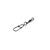 Застежка с вертлюгом RUZZA Rolling Swivel w/Germany Snap A Black №10 , фото 