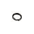 Кольцо заводное RUZZA Split Ring Black №7 , фото 