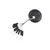 Стопор для лески F-FISHING черный Stick S, Цвет.: черный, Размер.: S, фото , изображение 2