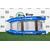 Надувная лодка РИБ RiverBoats RB 380 NEW Встроенный рундук (бело-синий), Цвет.: Бело-синий, фото 