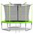 Батут Atlas Sport 312 см (10ft) с внутренней сеткой и лестницей GREEN, Цвет: зеленый, Диаметр батута: 312 см (10 ft), фото 