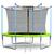 Батут Atlas Sport 183 см (6ft) с внутренней сеткой без лестницы GREEN, Цвет: зеленый, Диаметр батута: 183 см (6 ft), фото 