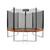 Батут Atlas Sport 252 см (8ft) PRO (усиленные опоры) ORANGE, Цвет: оранжевый, Диаметр батута: 252 см (8 ft), фото 