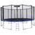 Батут Atlas Sport 490 см (16ft) PRO (усиленные опоры) BLUE, Цвет: синий, Диаметр батута: 490 см (16 ft), фото 