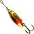 Блесна Mepps Aglia Long Rainbow 1 OR золото/бел.наклейка 4,5g    (C63), Цвет: Gold, Вес блесны (г): 4,5, фото , изображение 2