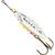 Блесна Mepps Aglia Long Rainbow 3 AG серебро/бел.наклейка 11,5g    (E43), Цвет: Silver, Вес блесны (г): 11.5, фото 