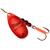 Блесна Mepps Platinum 4 AG/ROUGE серебро/красная 9g    (F08), Цвет: Red/Silver (Красная/Серебро), Вес блесны (г): 9, фото , изображение 2
