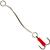 Блесна Mepps Syclops 0 AG/ROUGE серебро/красн 8g    (H06), Цвет: Red/Silver (Красная/Серебро), Вес блесны (г): 8, фото , изображение 3