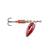 Блесна Mepps Aglia Long Redbo 1 AG серебро/красн.наклейка 4,5g    (C64), Цвет: Red/Silver (Красная/Серебро), Вес блесны (г): 4,5, фото , изображение 2