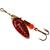 Блесна Mepps Aglia Long Redbo 1 AG серебро/красн.наклейка 4,5g    (C64), Цвет: Red/Silver (Красная/Серебро), Вес блесны (г): 4,5, фото 