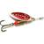 Блесна Mepps Aglia Long Redbo 2 AG серебро/красн.наклейка 7g    (D49), Цвет: Red/Silver (Красная/Серебро), Вес блесны (г): 7, фото , изображение 2