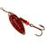Блесна Mepps Aglia Long Redbo 2 AG серебро/красн.наклейка 7g    (D49), Цвет: Red/Silver (Красная/Серебро), Вес блесны (г): 7, фото 